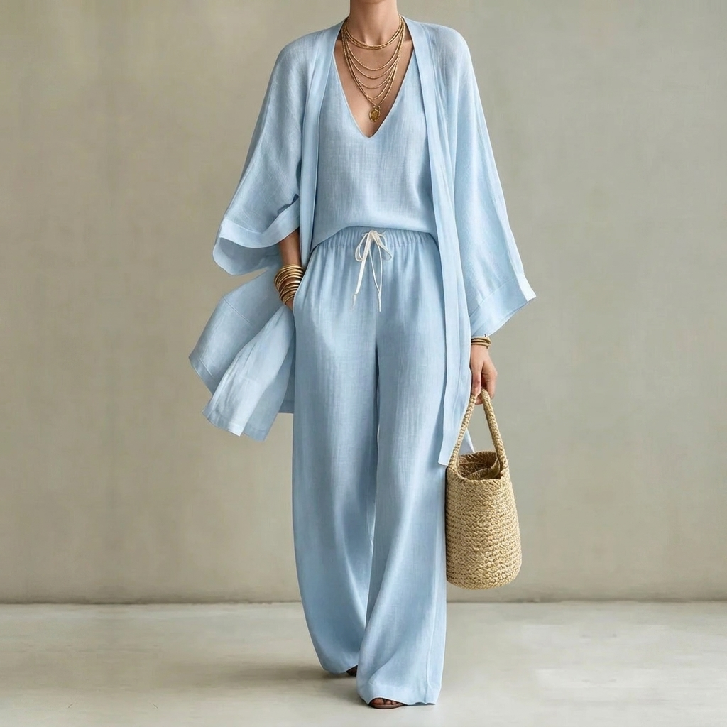 Charlotte™ | 3-piece Linen Look Set