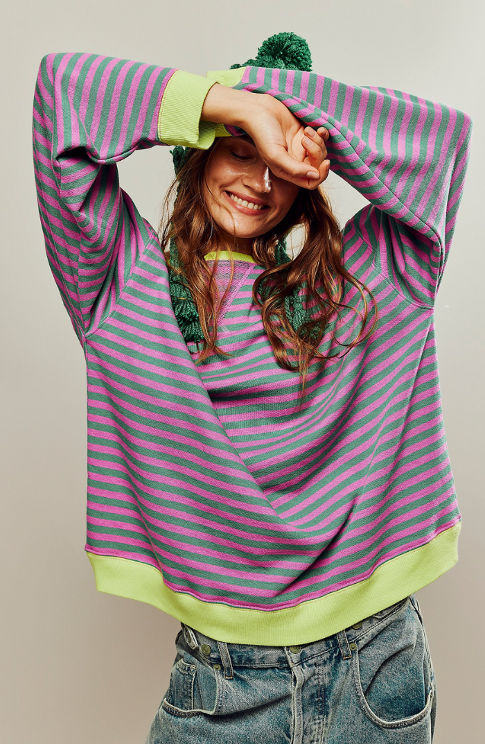 Green-pink / UK 8 (S)