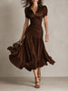 Dark brown / UK 6 (XS)