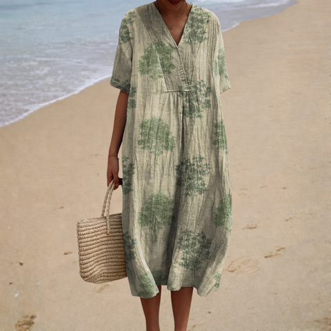 Madeleine | Robe Longue Naturelle