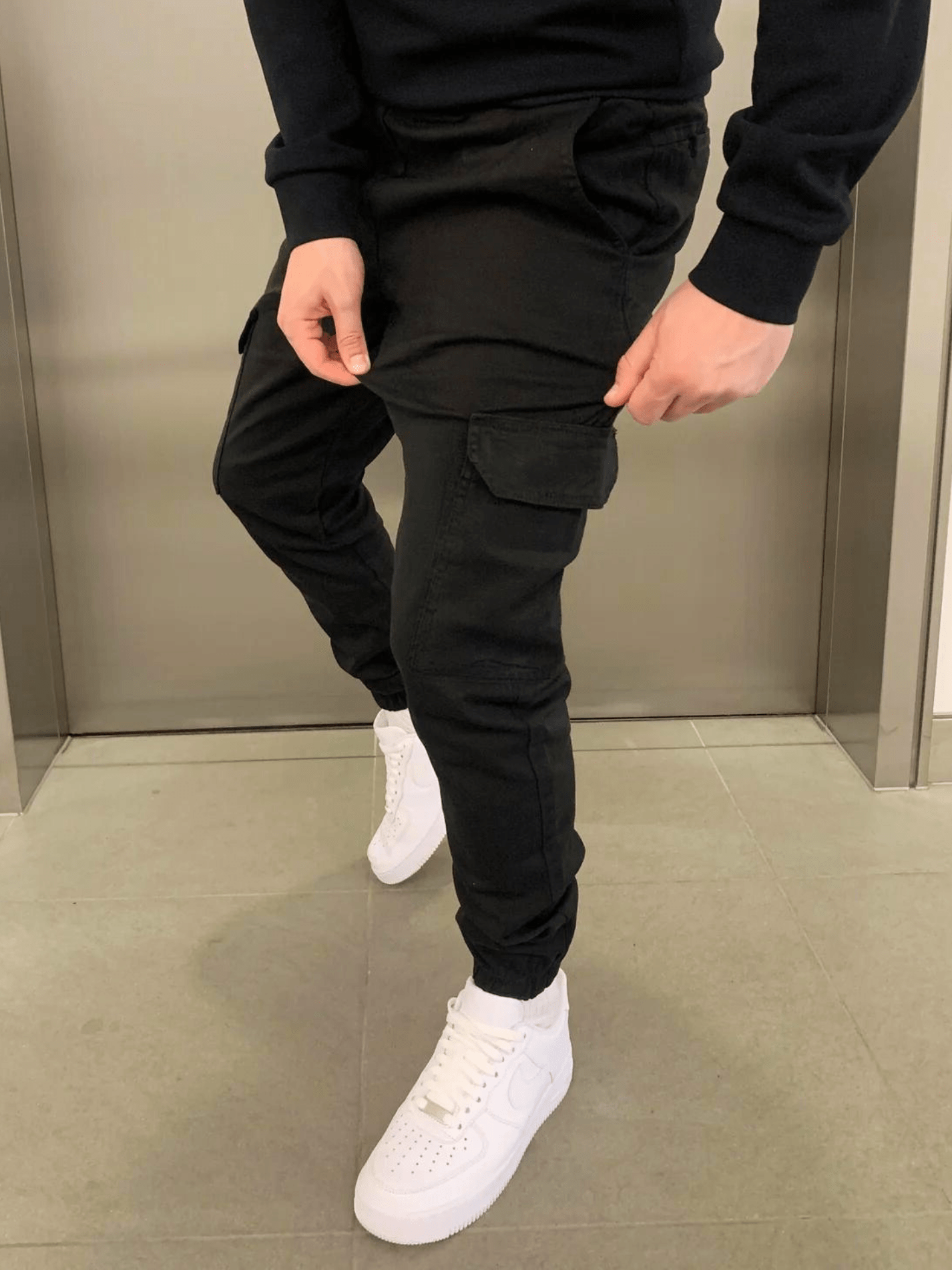 Philippe | Sleek Tie-Waist Cargo Pants