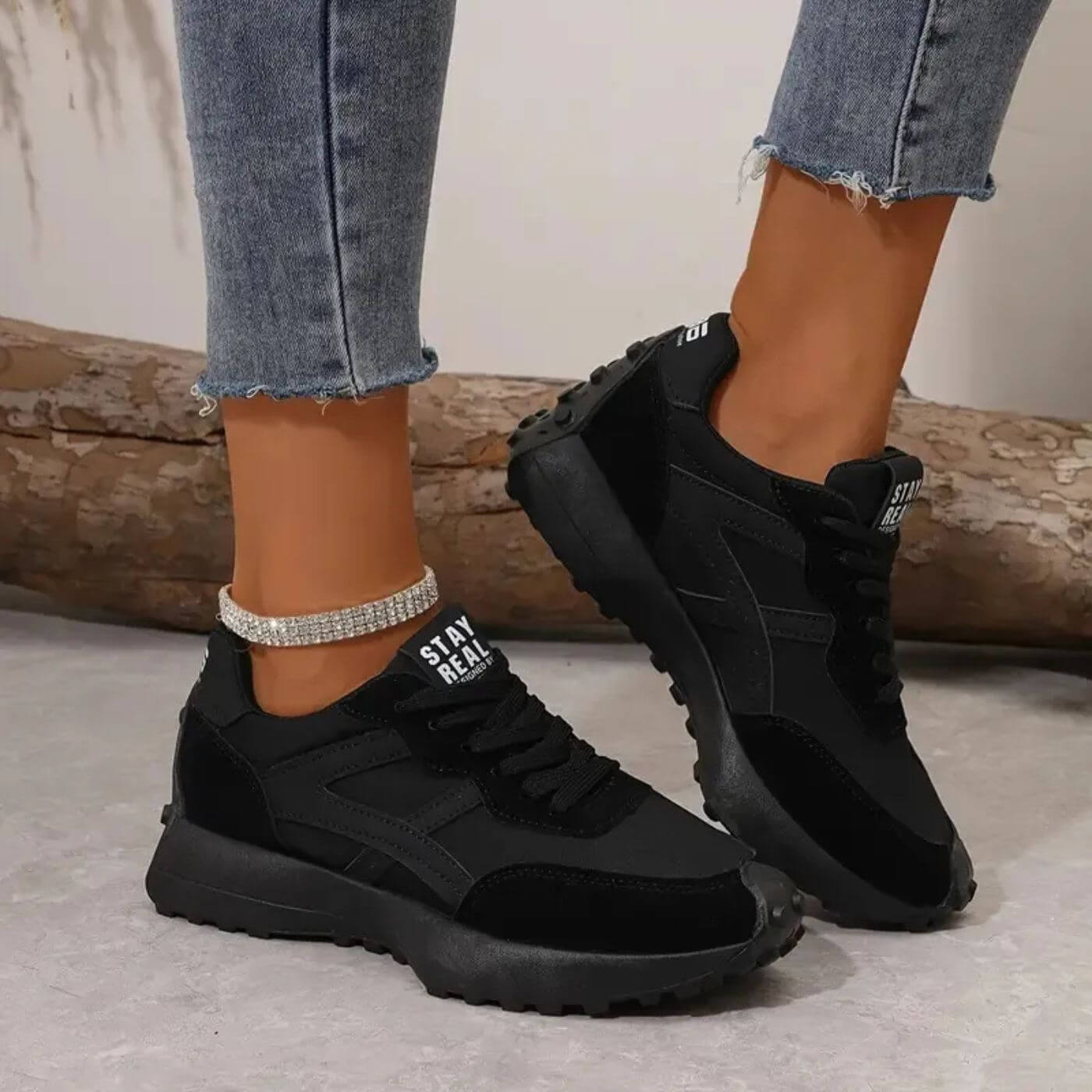 Black/Black / US 4