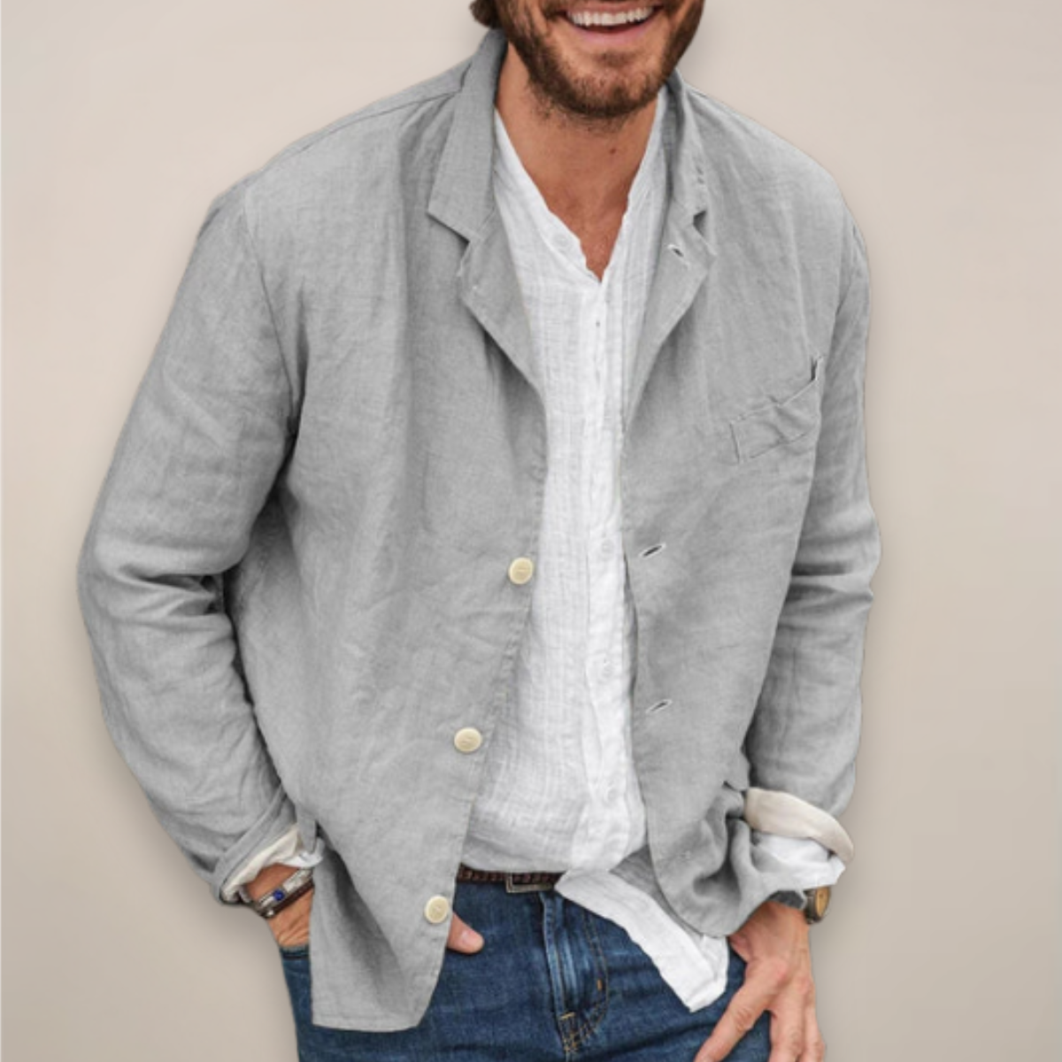 Alexander | Stylish Long Sleeve Summer Blazer
