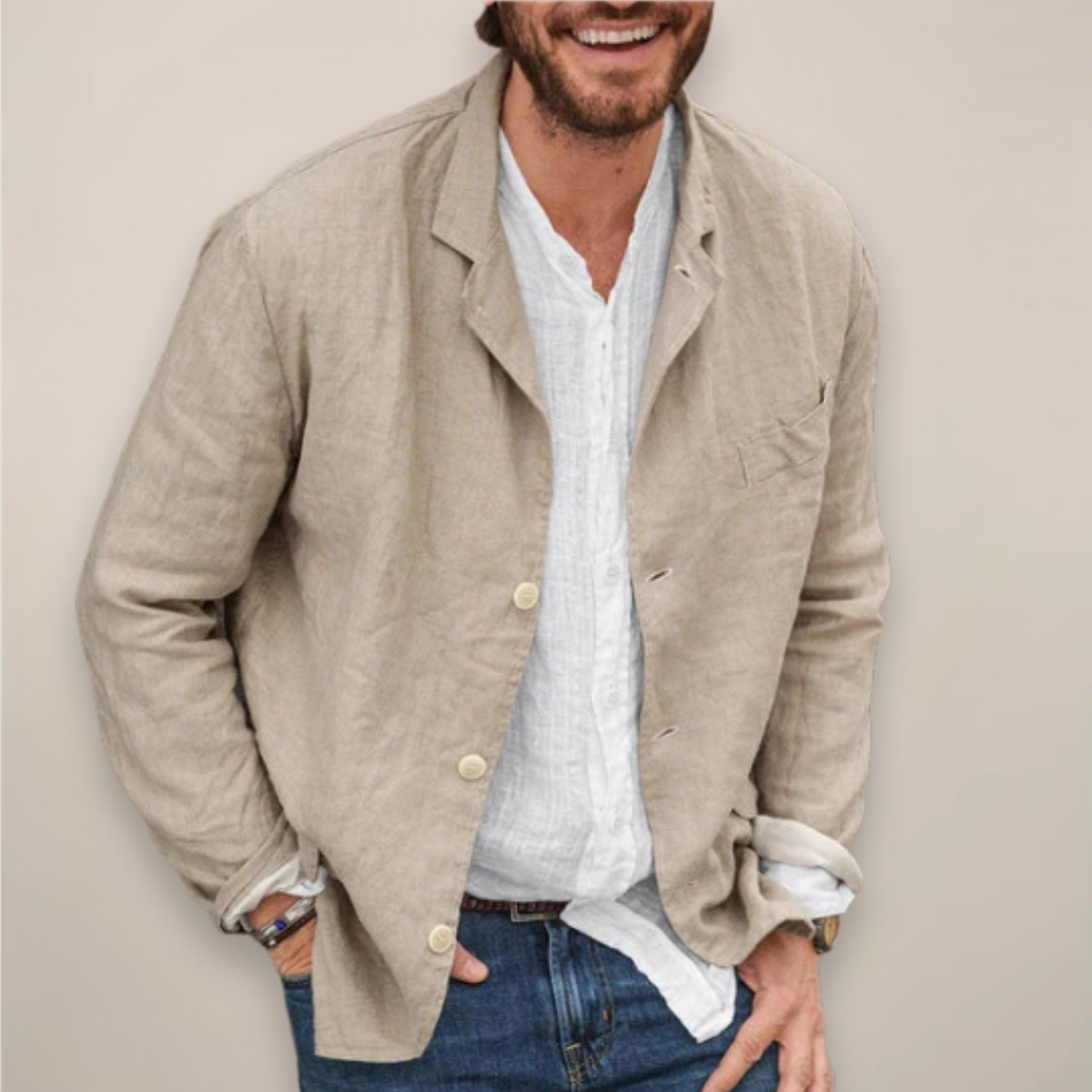 Alexander | Stylish Long Sleeve Summer Blazer