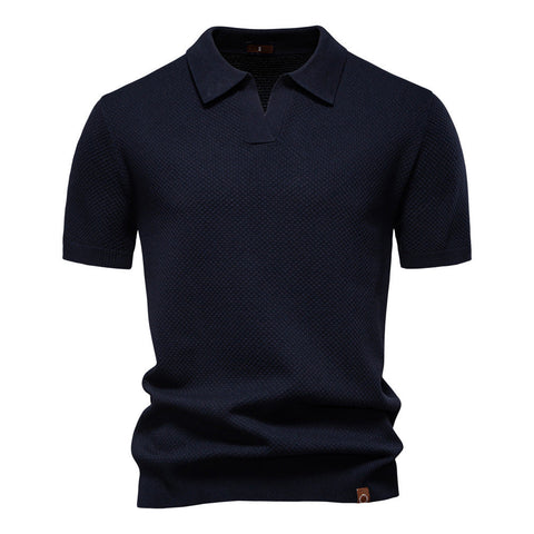 Harvey | Classic Textured Polo Shirt