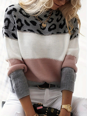 PANTHERA | Leopard Print Sweater
