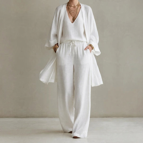 Charlotte™ | 3-piece Linen Look Set
