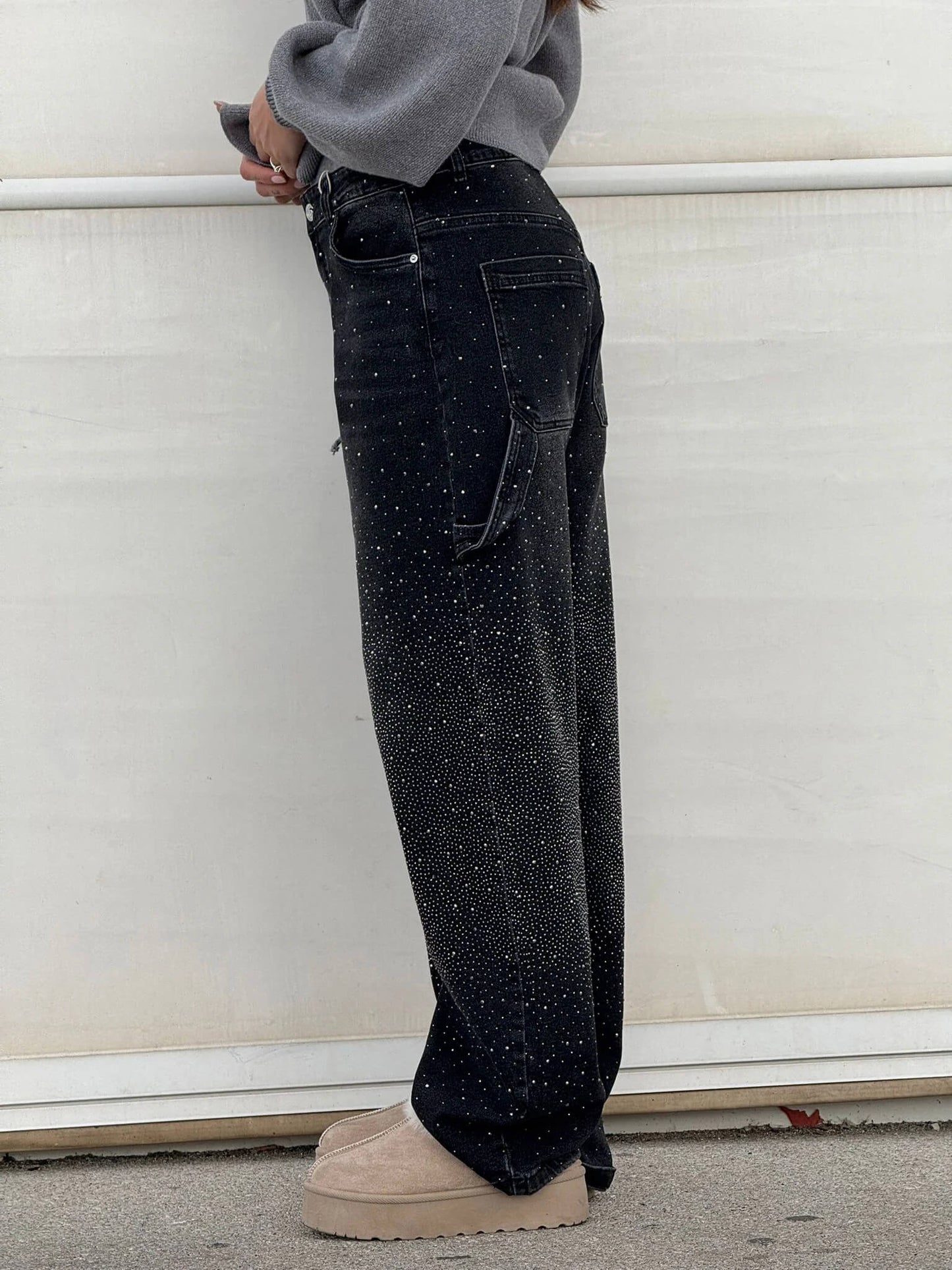 Lumi | Wide jeans for women – Fashion comfort with a sparkling accent