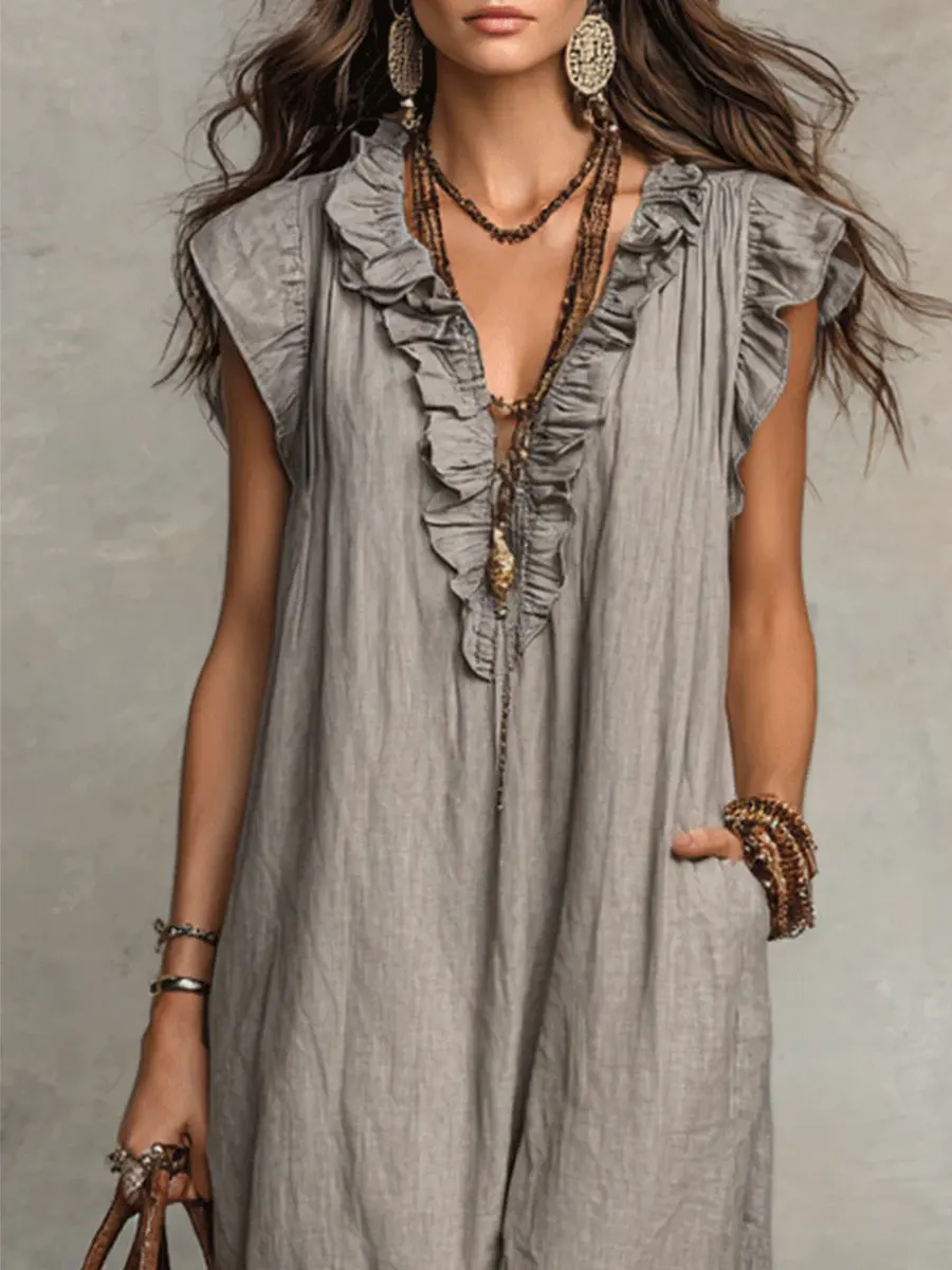 Nancy | Bohemian Maxi Dress