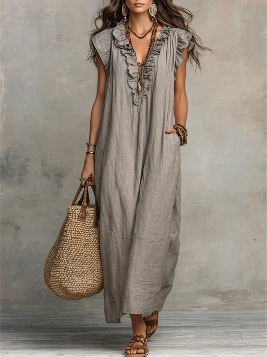 Nancy | Bohemian Maxi Dress